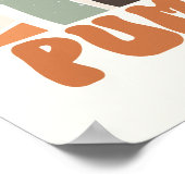 Retro Boerderij Fresh Pumpkins Poster (Hoek)