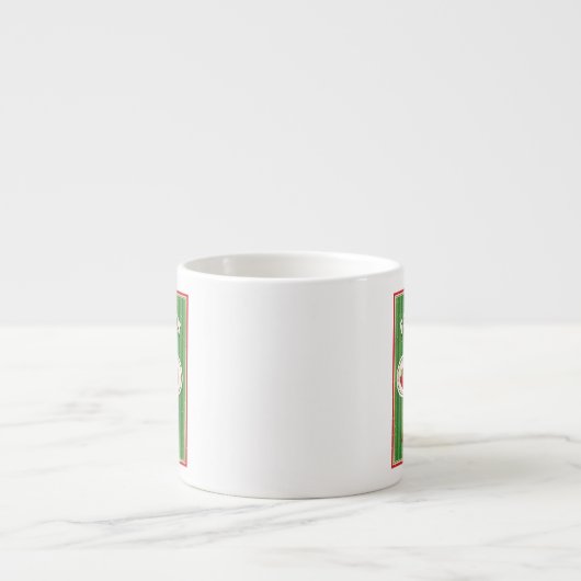 Retro Boerderij: vers Poster ontwerp Espresso Kop (Voorkant)