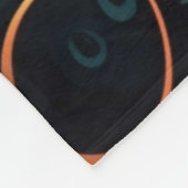 Retro-boho-bloemvermogen Fleece Deken (Hoek)