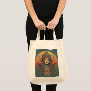 Retro Boho Chi Schoudertas - Geïnspireerd door de Tote Bag