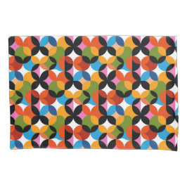 RETRO BOHO Chic Pattern Vibrant Mid Century Modern Kussensloop