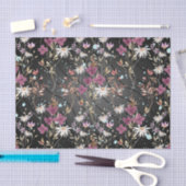 Retro Boho Elegante Wildbloemen Tissuepapier (Craft)