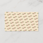 Retro Boho Handgemaakte CUSTOM Vrijgezellenfeest R Informatiekaartje (Achterkant)