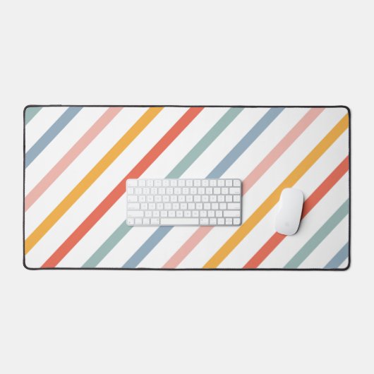 Retro Boho Multi Color Lines (Clavier et souris)