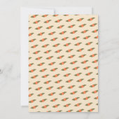 Retro Boho Plezier Handgemaakte Aangepaste Bruidsd Bedankkaart (Achterkant)