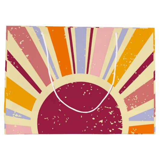Retro boho sun groot cadeauzakje (Achterkant)