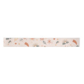 Retro Boho Waterverf Rainbow Neutral Lint (Voorkant)