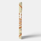 Retro Boho Zonneuitbarsting Design Case-Mate iPhone Case (Achterkant / Rechts)