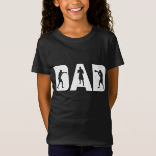 Retro Boksen Papa Gift- Vaderdag T-shirt