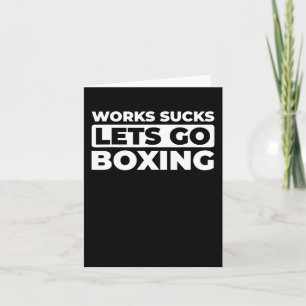 Retro Bokshandschoenen - Sparring Fighter Box Kaart