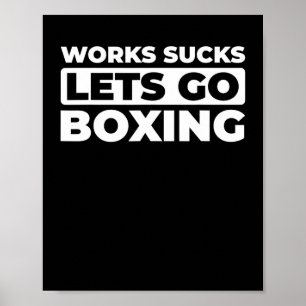 Retro Bokshandschoenen - Sparring Fighter Box Poster