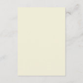 Retro Bold Bright Details Behuizing Kaart QR Code (Achterkant)