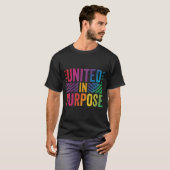 Retro Bold : United in Purpose T-shirt (Devant entier)