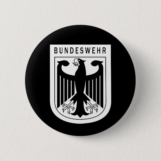Retro - Bondsrepubliek Duitsland Bundeswehr Ronde Button 5,7 Cm (Voorkant)