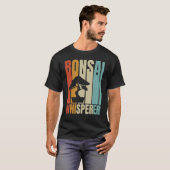 Retro Bonsai Whisperer   Bonsai Tree T-shirt (Voorkant volledig)