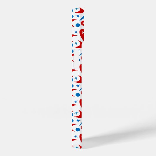 Retro Boomerangs Case-Mate iPhone Case (Achterkant / Rechts)