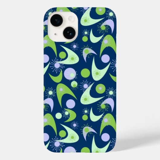 Retro Boomerangs Case-Mate iPhone Case (Achterkant)
