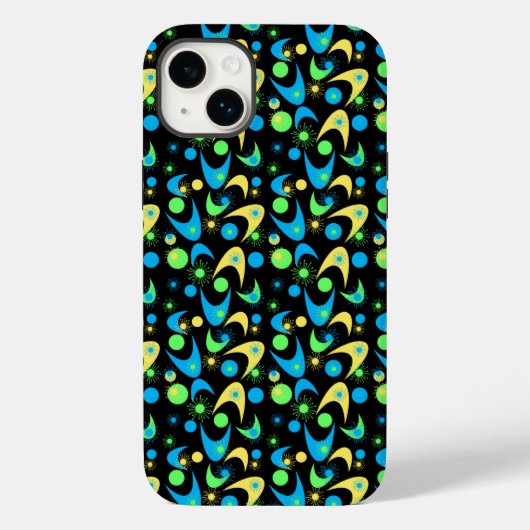 Retro Boomerangs Case-Mate iPhone Case (Achterkant)
