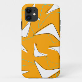 Retro Boomerangs iPhone 11 Hoesje