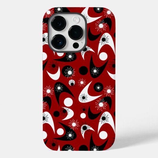 Retro Boomerangs Case-Mate iPhone Case (Achterkant)