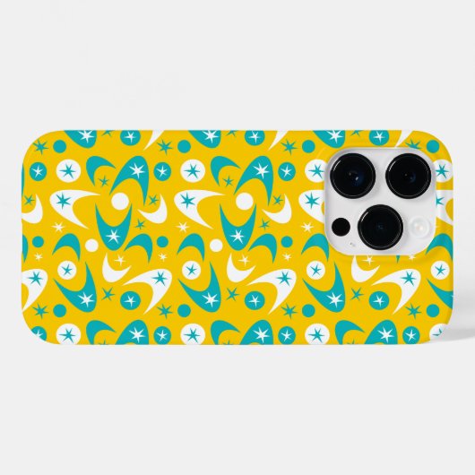 Retro Boomerangs Case-Mate iPhone Case (Achterkant (horizontaal))