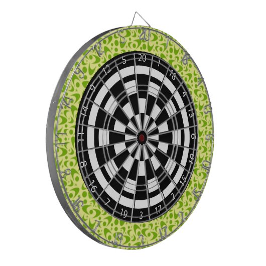 Retro Boomerangs Dartbord (Voorkant Links)