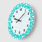 Retro Boomerangs Grote Klok (Hoek)