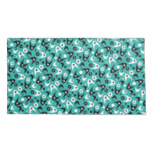 Retro Boomerangs Kussensloop (Achterkant)