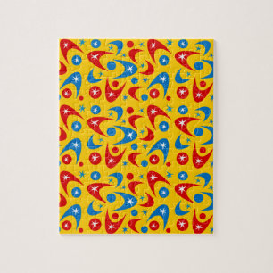 Retro Boomerangs Legpuzzel