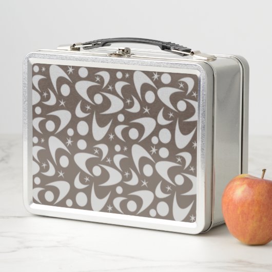 Retro Boomerangs Metaal Lunch Box (In situ)