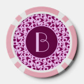 Retro Boomerangs Poker Chips (Achterkant)