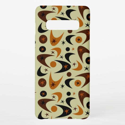 Retro Boomerangs Samsung Galaxy Hoesje (Achterkant)