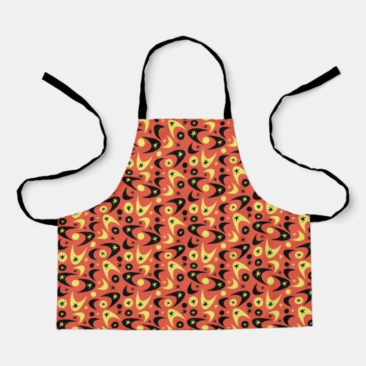 Retro Boomerangs Schort (Voorkant)
