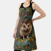 Retro  bos egel bos botanische schort (Insitu)