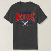 Retro Boston Baseball TShirt (Design devant)