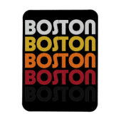  Retro Boston Premium Flexi Magnet Magneet (Verticaal)
