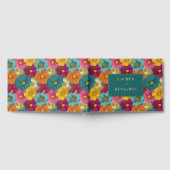 Retro Botanica and Teal Wedding Gastenboek (Volledig)