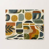 Retro Botanica Geometrica Legpuzzel (Horizontaal)