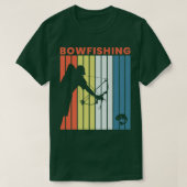 Retro Bowfish Arrow Bow Vist Bowfish T-shirt (Design voorkant)