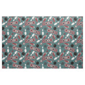 Retro Bowling Fabric Stof (Yard (91,4 cm))