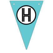 Retro Bowling Gelukkige Verjaardag Bunting Flag Ba Vlaggetjes (Tweede vlag)