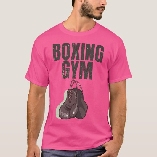 Retro Boxing Club Boxer Classic T-shirt (Voorkant)