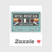 Retro Boyne Mountain Ski Sticker (Vel)