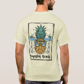 Retro Boynton Beach. T-Shirt (Achterkant)