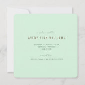 Retro Boys Toys Baby Boy Photo Faire-part de naiss (Dos)