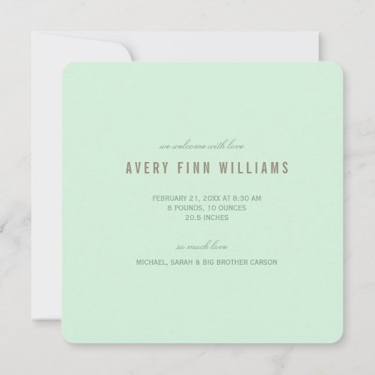 Retro Boys Toys Baby Boy Photo Faire-part de naiss (Dos)