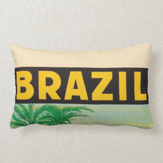 Retro Brazilië Lumbar Pillow Kussen