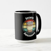 Retro Brewed Awakening Hot Drink to Go Mok (Voorkant rechts)