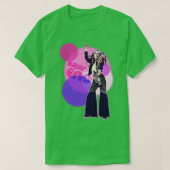Retro Brian Eno Roxy Fan Design T-shirt (Design voorkant)