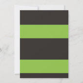 Retro  Bridal Tea Party Uitnodigingen (Achterkant)